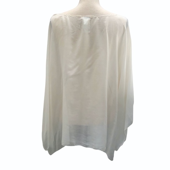MAXSTUDIO CREAM LOOSE FIT SQUARE TOP GEOMETRIC DESIGN - Picture 3 of 16